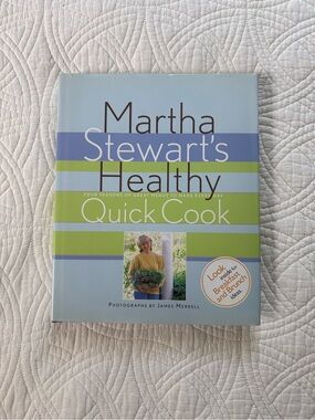 Martha Stewart Healthy Quick Cooks Excellent Condition